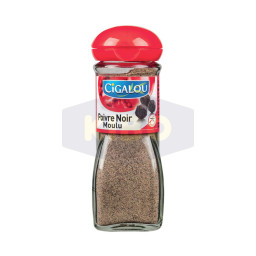 Poivre noir moulu 48g
