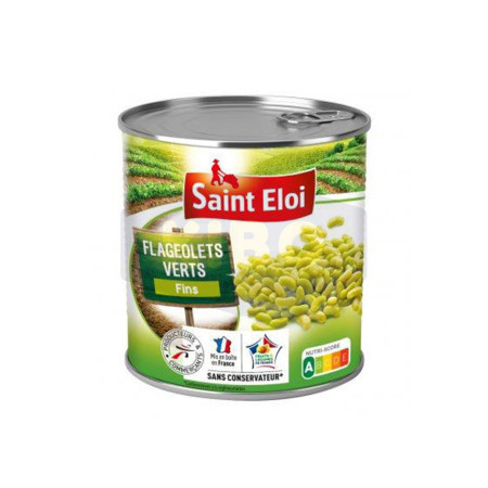 Flageolets verts fins 4/4 530g