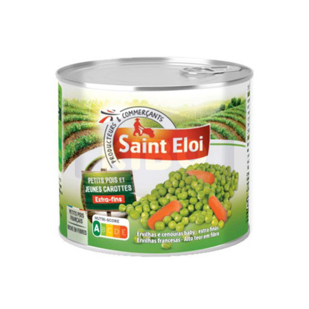 Petits pois et jeunes carottes extra fins à l'étuvée extra-fins 3x130g