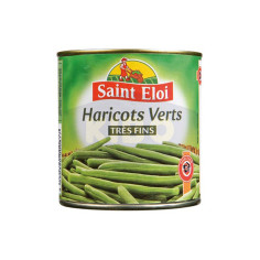 Haricots verts très fins en conserve 1/2 220g