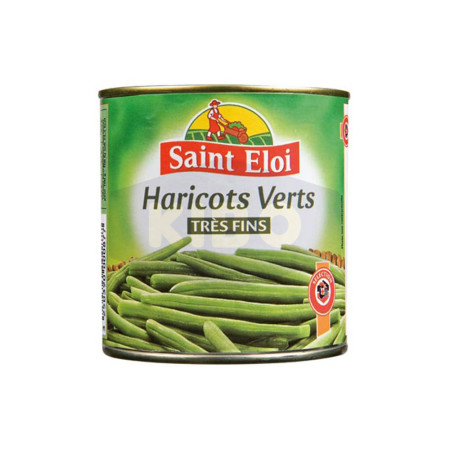 Haricots verts très fins en conserve 1/2 220g