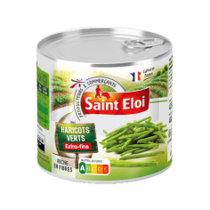 Haricots verts extra-fins en conserve 1/2 220g