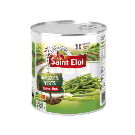 Haricots verts extra-fins en conserve 4/4 440g