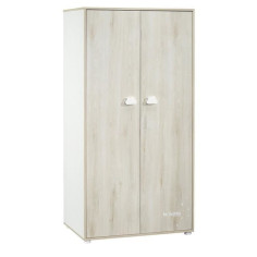 Armoire bébé Smile - Hetre - 2 portes - 168x85x57cm - Babyprice Armoire bébé Smile - Hetre - 2 portes - 168x85x57cm - Babyprice
