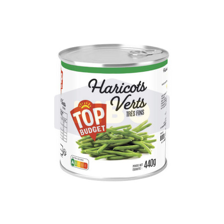 Haricots verts très fins 440g