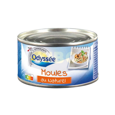 Moules au naturel 250g