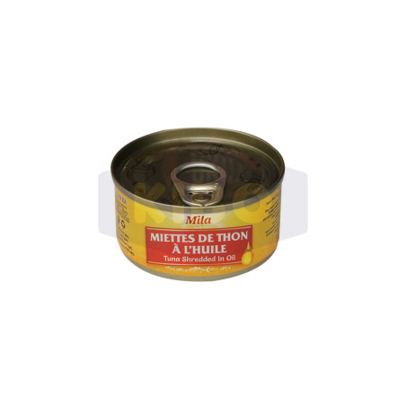 Thon à l'huile en miettes 80g