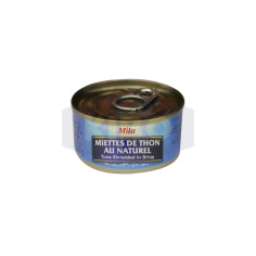 Thon au naturel en miettes 80g
