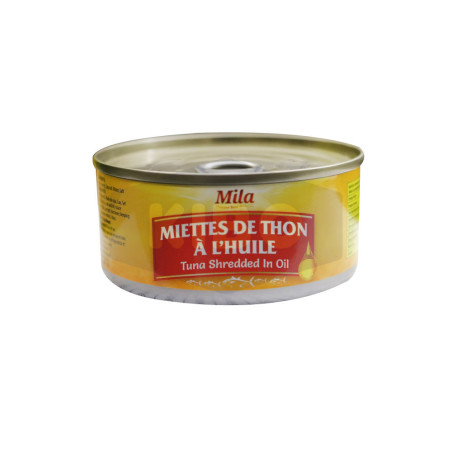 Thon à l'huile en miettes 160g