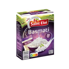 Riz basmati en étui 4x125g