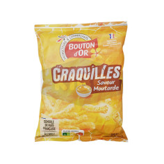 Craquilles saveur moutarde 90g