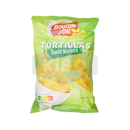 Tortilla goût nature 150g