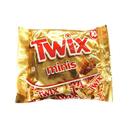 Barres de chocolat mini Twix 227g