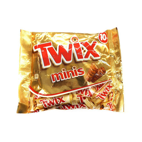 Barres de chocolat mini Twix 227g