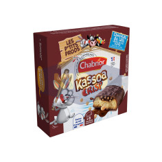 Barre de chocolat au lait kassoa Crisp 162g