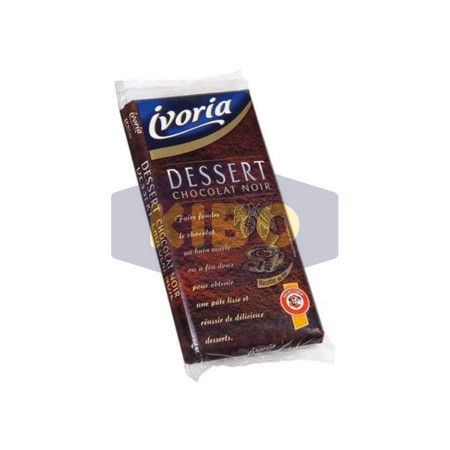 Chocolat noir dessert 2x200g