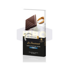 Tablette de chocolat noir le fascinant à la fleur de sel 100g