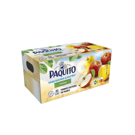Gourde spécialité de fruit pomme zéro sucre 20x90g