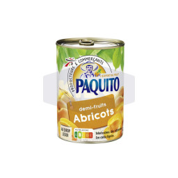 Abricots demi-fruits au sirop en conserve 1/2 235g