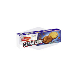 Biscuits céréal'choc nappés chocolat au lait 200g
