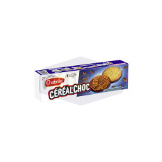 Biscuits céréal'choc nappés chocolat au lait 200g