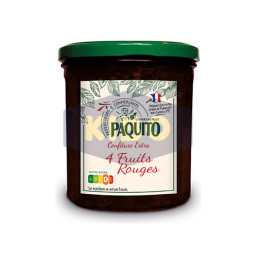 Confiture extra de 4 fruits rouges 750g