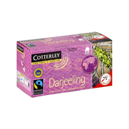 Thé darjeeling 25 sachets x50g