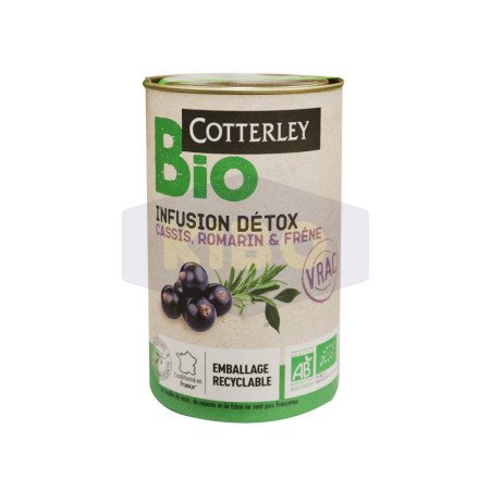 Infusion Détox cassis romarin & frêne bio