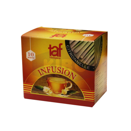 Tisane citronnelles 10 infusettes