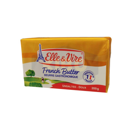 Beurre gastronomique doux 80% 200g