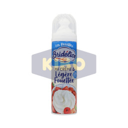 Crème fouettée légère 20% 250g
