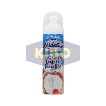 Crème fouettée légère 20% 250g