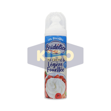 Crème fouettée légère 20% 250g