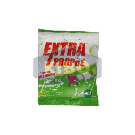 Lessive en poudre extra propre citrus 30g