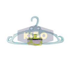 5 Cintres pour enfant en plastique vert