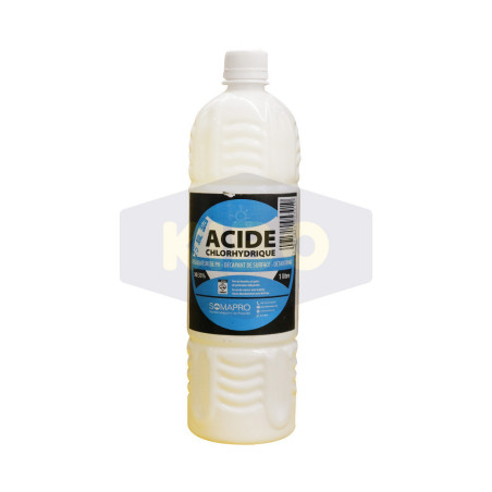 Acide chlorydrique 33% flacon de 1L