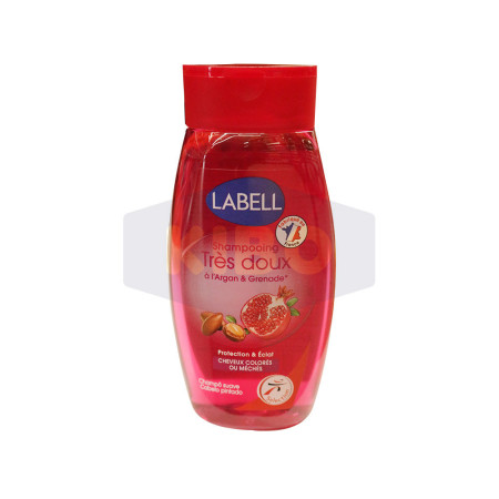 Shampoing très doux argan et grenade cheveux colorés 250ml
