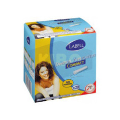 Tampon compact applicateur normal x20