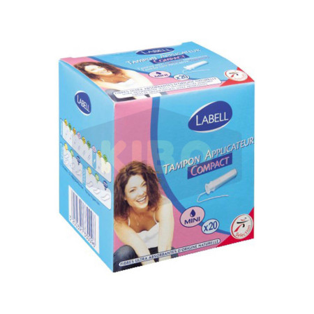Tampon compact applicateur mini x20