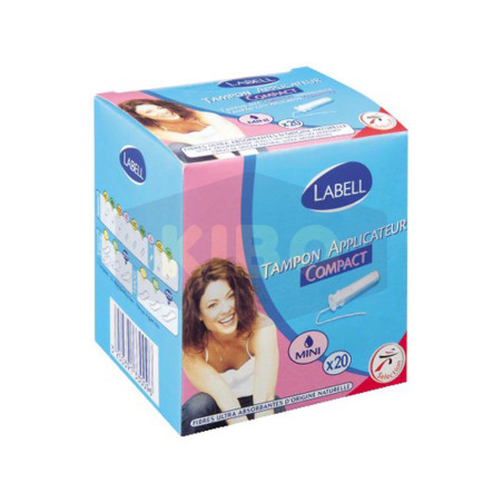 Tampon compact applicateur mini x20