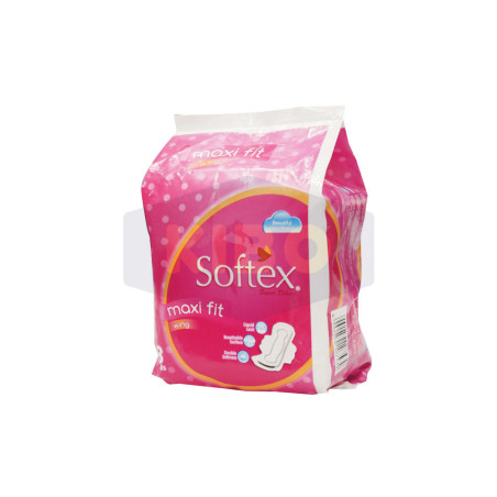 Serviettes hygiéniques maxi fit wing x8