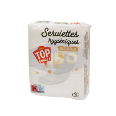Serviette hygiénique maxi normal x20