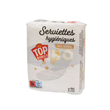Serviette hygiénique maxi normal x20
