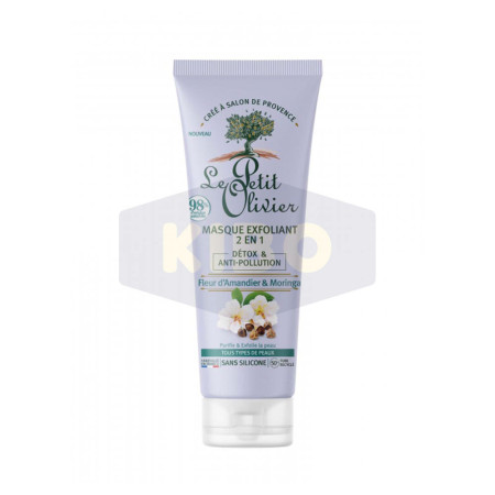 Masque exfoliant 2en1 détox et anti-pollution 75ml