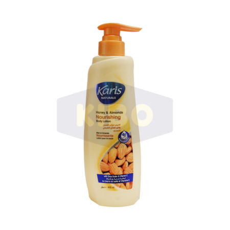 Body lotion au miel et aux amandes 400ml