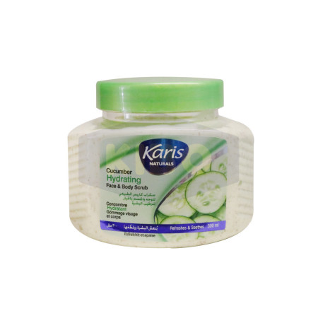 Gommage visage et corps au concombre 300ml