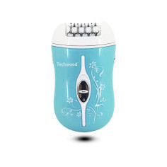 Epilateur rechargeable bleu