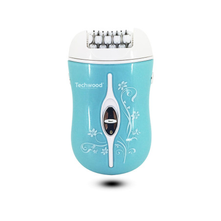 Epilateur rechargeable bleu