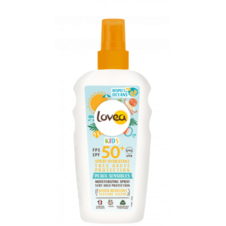 Spray hydratant pour enfant très haute protection 150ml