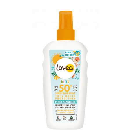 Spray hydratant pour enfant très haute protection 150ml